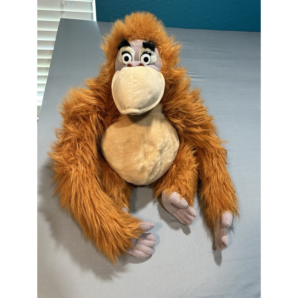 Disney Jungle Book Large King Louie Orangutan‎ Monkey Soft Plush Toy